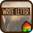 Letter LINE Launcher theme