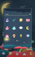 Togun(moon night)Dodol Theme syot layar 1