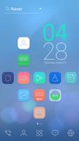Vividline LINE Launcher theme ảnh chụp màn hình 1