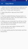 Easy Mirroring Cast Screen capture d'écran 1