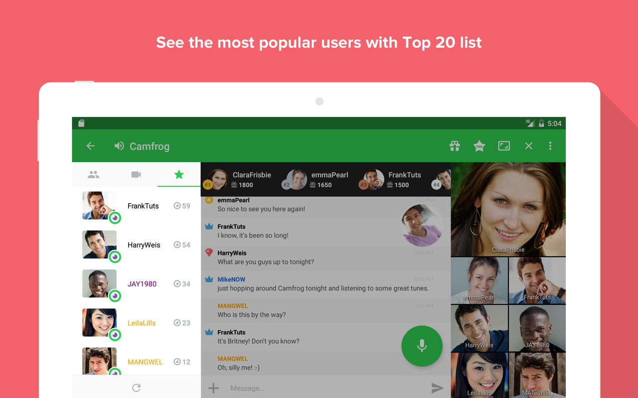 Camfrog - Group Video Chat APK Download - Free Social APP ...