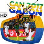 Coupe D'afrique Gabon 2017 TV ikon