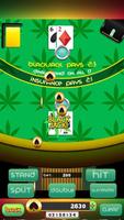 Cannabis Bob BlackJack الملصق