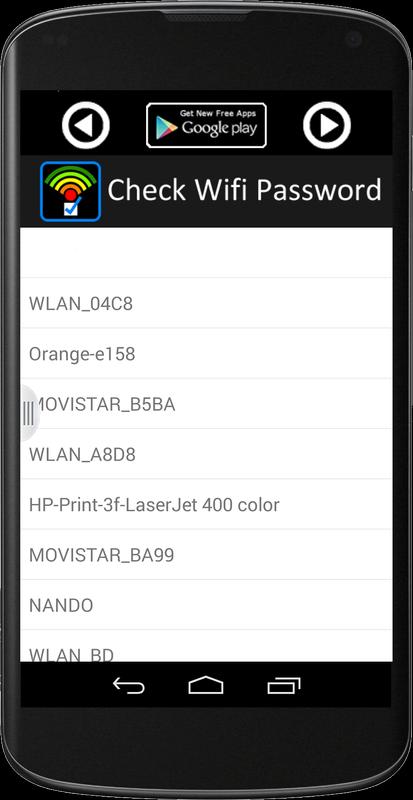 Check Wifi Password for Android - APK Download