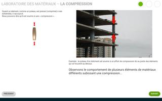 Laboratoire des matériaux – La compression اسکرین شاٹ 1