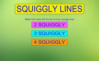 Squiggly Lines Affiche