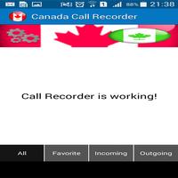 Canada call Recorder capture d'écran 3