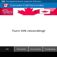 Canada call Recorder capture d'écran 2