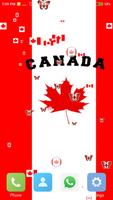 Canada flag live wallpaper screenshot 2