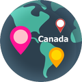 Mapa de Canadá