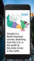 Canada map capture d'écran 1