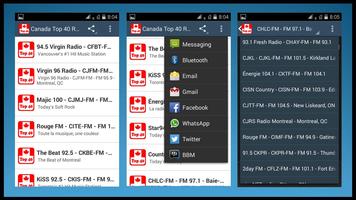 Canada Top 40 Radio Stations スクリーンショット 1