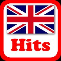 UK Hits Radio Stations plakat