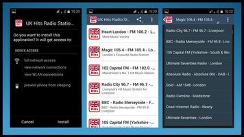 UK Hits Radio Stations اسکرین شاٹ 1