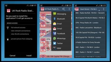 UK Rock Radio Stations capture d'écran 1