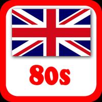 Poster UK 80's Radio Stations