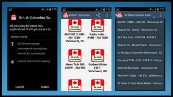 British Columbia Radio Station पोस्टर