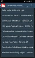 Canada Radio Stations capture d'écran 1