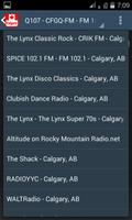Canada Calgary Radio Stations captura de pantalla 1