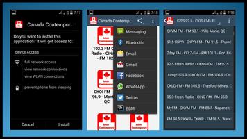 Canada Contemporary Radio स्क्रीनशॉट 1