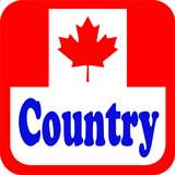 Canada Country Radio Stations icône