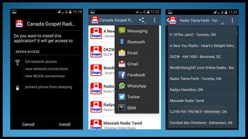 Canada Gospel Radio Stations ภาพหน้าจอ 1