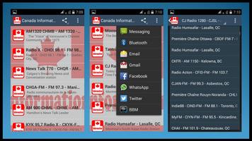 Canada Information Radios 截图 1