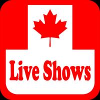 Canada Live Shows Radios Affiche