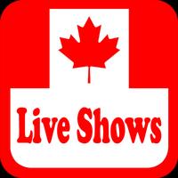 Canada Live Shows Radios Plakat