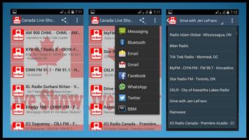 Canada Live Shows Radios screenshot 2