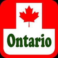 Canada Ontario Radio Stations plakat