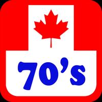 Canada 70's Radio Stations poster
