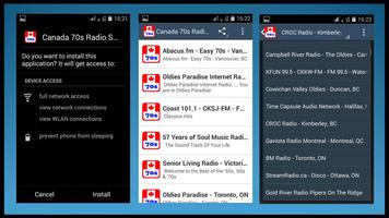Canada 70's Radio Stations syot layar 1