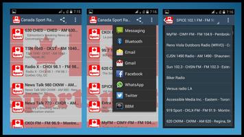 Canada Sport Radio Stations اسکرین شاٹ 2