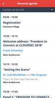برنامه‌نما Trend Micro CLOUDSEC 2018 عکس از صفحه