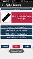 UK Car Theory Sample Test 2016 تصوير الشاشة 2