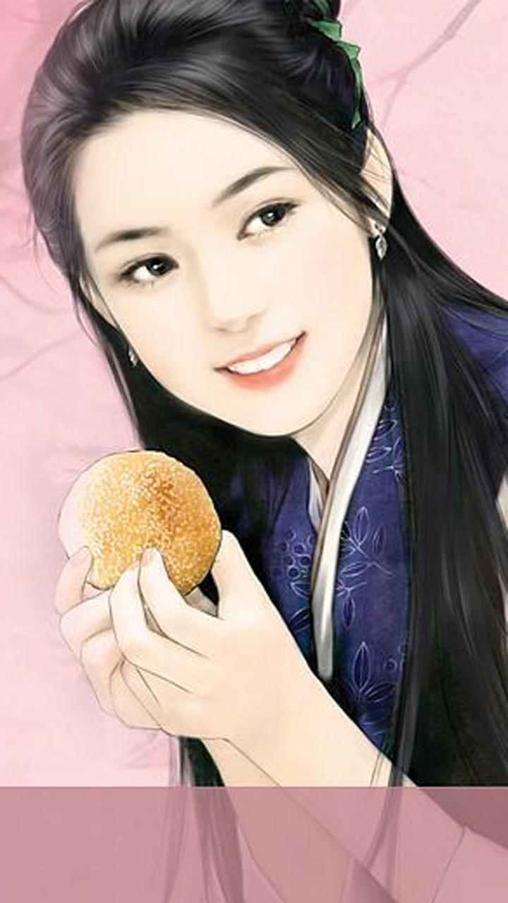 Tải xuống APK Chinese beautiful girl painting HD Wallpaper cho Android
