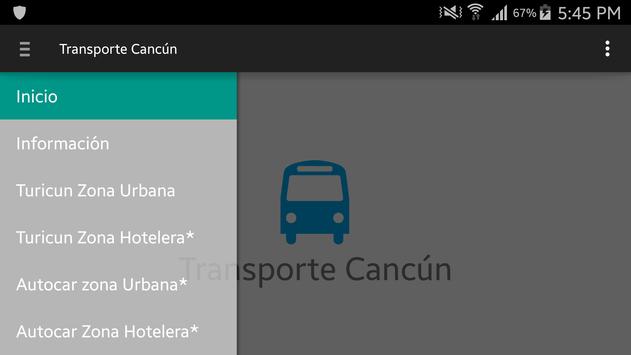 Transporte Cancún screenshot 1
