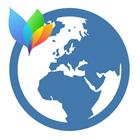Theme XperiaCan - World (blue) icône