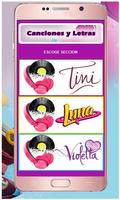 Canciones de soy luna y Tini Poster