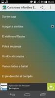 Canciones infantiles Español captura de pantalla 1