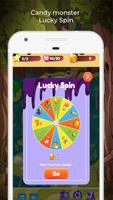 Candy monster match 3 تصوير الشاشة 3