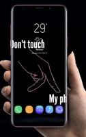 Dont Touch My Phone Wallpaper poster