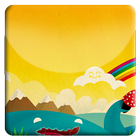 Candy Falling HD LiveWallpaper icon