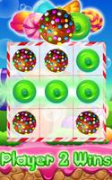 Land Candy Sweet Tic Tac Toe اسکرین شاٹ 1