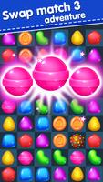 Candy Yummy - New Bears Candy Match 3 Games Free Plakat