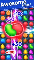 Candy Yummy - New Bears Candy Match 3 Games Free capture d'écran 1