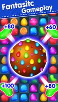 Candy Yummy - New Bears Candy Match 3 Games Free capture d'écran 3