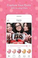 Candy Selfie Camera - Sweet Selfie - Camera Filter capture d'écran 2