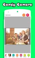 Candy Camera الملصق